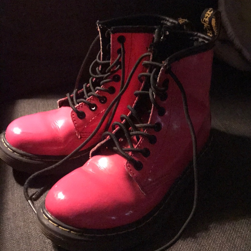 Pink Kids Dr. Martens